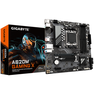 GIGABYTE MB AM5, A620, 4xDDR5, DP + HDMI, 1xPCIe x16, 1xPCIe x1, 1xM.2, 4xSATA, GbE LAN, mATX