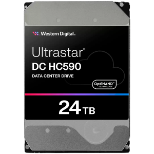 HDD Server WD ULTRASTAR DC HC590 (3.5",24TB,512MB,7200RPM,SAS) SKU: 0F59373