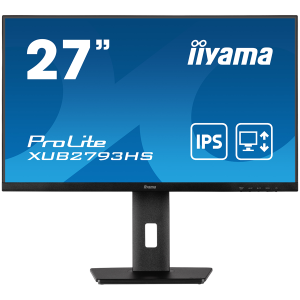 Iiyama  XUB2793HS-B7  LED monitor 27 1920 x 1080 FHD 100 Hz IPS 300 cd 1300 1ms HDMI DP