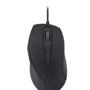 Miš SPEEDLINK Axon, silent, antibakterijski, USB, 2400 dpi, gumirani, crni