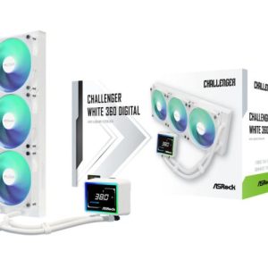 ASRock Challenger White 360 Digital AIO Liquid Cooler