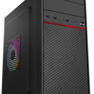 NaviaTec S170-10 Mini Tower mATX PC Case 2x USB2.0, 1x USB3.0, No PSU