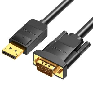 Vention DisplayPort to VGA Cable, 2m, Black