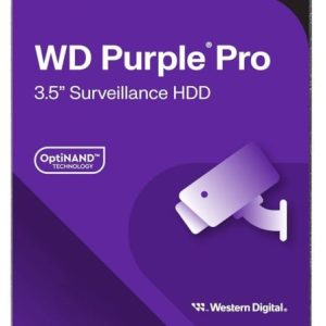 Western Digital 12 TB 3,5" HDD, 7200 RPM, WD Purple Pro, 512MB