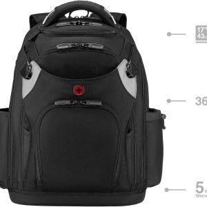 Wenger ruksak Tool Backpack Pro sa pretincom za alat i prijenosnik do 17", crni