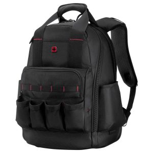 Wenger ruksak Tool Backpack Advanced sa pretincom za alat i prijenosnik do 16, crni