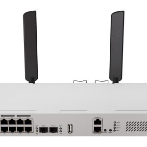 Mikrotik Cloud Router Switch CRS418-8P-8G-2S+5axQ2axQ-RM, 17xG-LAN (8x PoE-out), 2x10G SFP+, IPQ-8072A, RouterOS v7, 1U rackmount