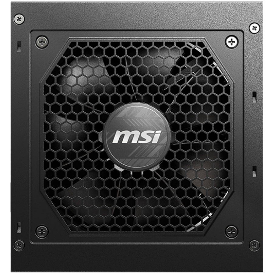 MSI PSU MAG A850GL PCIE5 II, 850W 80Plus Gold, 120mm Fan Active PFC, Fully Modular, 12VHPWR, ATX 3.1, PCIe 5.1, OVP, OCP, OTP, OPP, SCP, UVP, 100-240Vac, 47Hz-63Hz Input Frequency, ATX, 7Y, Black - Slika 3