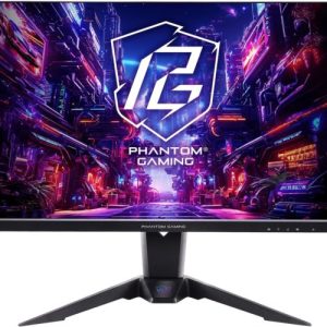 ASRock Gaming Monitor PG27QFT2A, 27", QHD, IPS, 180Hz, 1ms, WiFi Antenna