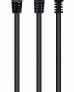 Gembird S FTP Cat.6A LSZH patch cord, black, 0,25 m