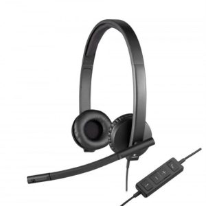 Logitech H570e Headset, Stereo, USB