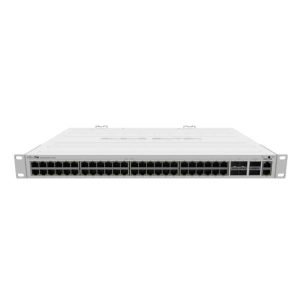 MikroTik ( CRS354-48G-4S 2Q RM) Cloud Router Switch with 48 x 1GbE RJ45 ports 4 x 10G SFP 2 x 40G...