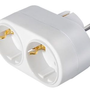 Transmedia Multiple adapter 2x CEE 7 7 plug