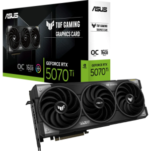ASUS TUF Gaming GeForce RTX 5070 Ti graphics card, 16GB GDDR7, PCI-E 5.0 TUF-RTX5070TI-O16G-GAMING