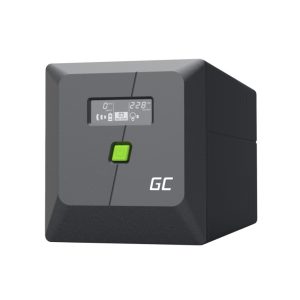 Green Cell UPS (UPSLM600) 1000VA/600W, Modified sine wave, Line Interactive AVR, LCD