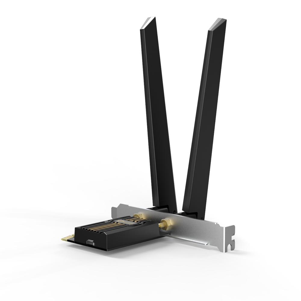 TP-Link BE9300 Archer TBE552E bežični Tri-Band Wi-Fi 7, BT5.4 PCI-E adapter, 5760Mbps/2880Mbps/688Mbps (2.4GHz/5GHz/6GHz), MLO, 2×antene - Slika 2