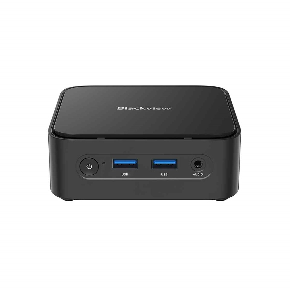 BLACKVIEW MP50 Mini PC, Ryzen 5 3500U, 16GB DDR4, 512GB SSD, AMD Radeon, Wi-Fi 5, BT4.2, HDMI/DP, 4xUSB, RJ45, Win11 Pro