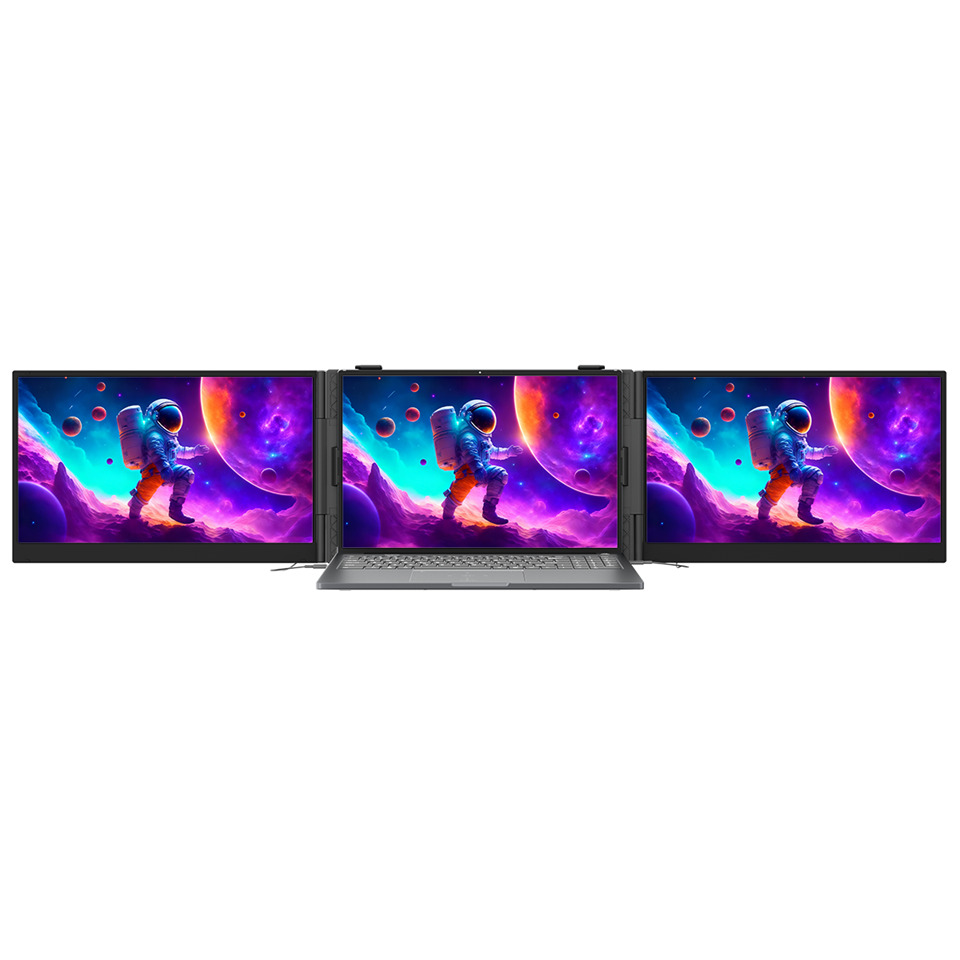 BLACKVIEW prijenosni dual monitor DCM8, 15˝ IPS, 1920×1200, 60Hz, 300 nita, 2xUSB-C, USB-C PD, zvučnik - Slika 2