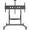 ONKRON Mobile TV Stand Rolling TV Cart for 50 to 100-Inch Screens up to 120 kg, black