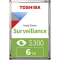 HDD Video Surveillance TOSHIBA S300 6TB SMR, 3.5'', 256MB, 5400RPM, SATA, TBW: 180