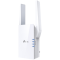 AX3000 Wi-Fi 6 Range ExtenderSPEED: 574 Mbps at 2.4 GHz + 2402 Mbps at 5 GHzSPEC: 2 × External Antennas, 1 × Gigabit Port, Qualcomm 1.0GHz Dual-Core CPU, 1024 QAM, HE160, Wall PluggedFEATURE: Tether App, WPS, Intelligent Signal Light, Access Cont