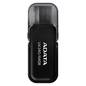 ADATA 64 GB UV240 USB Flash Drive Type-A 2.0 Black