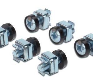Digitus 50 sets of Steel M6 Screws Caged nuts