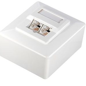 Transmedia 2xWestern 8 8 socket Cat6
