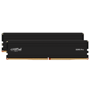Crucial Pro 64GB Kit (2x32GB) DDR5-5600 UDIMM CL46, 1.1V