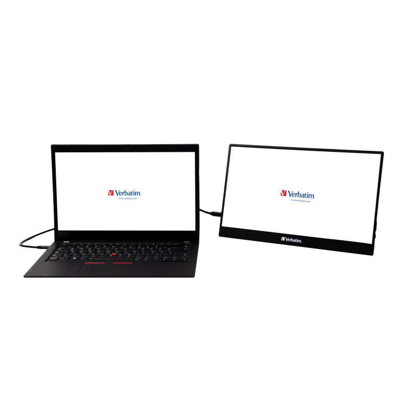 Verbatim PMT-14 prijenosni zaslon 14" Touchscreen FHD (1920×1080) IPS, 16:9, HDR, FreeSync, Low Blue Light, 1×HDMI/3×USB - Slika 4