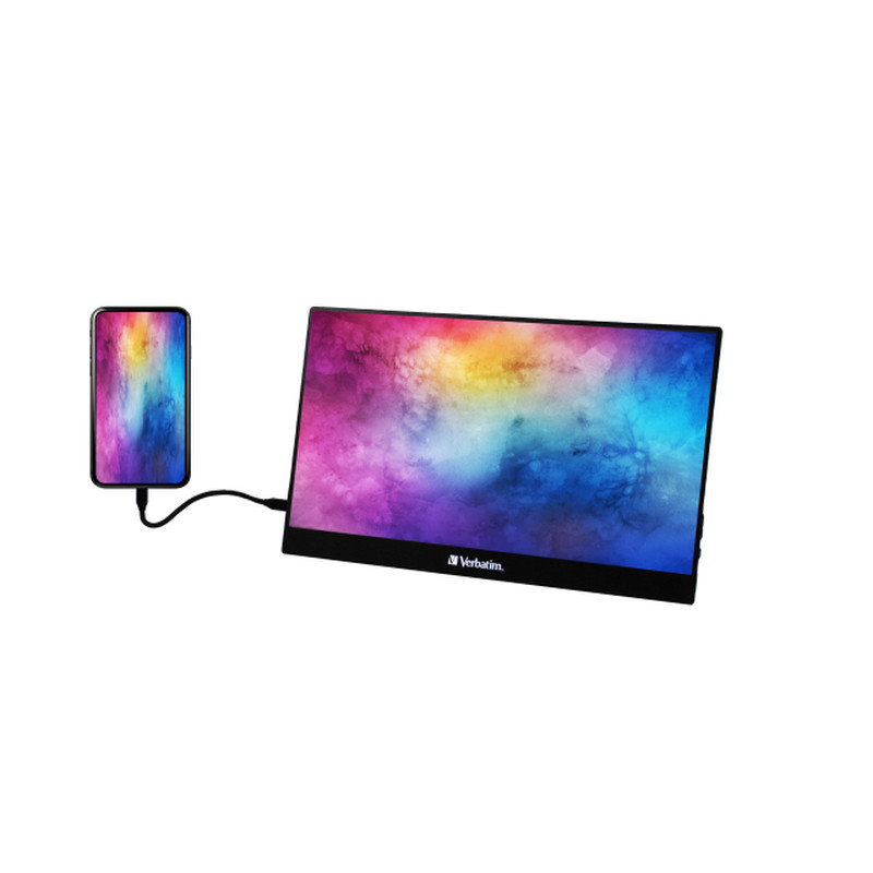 Verbatim PMT-14 prijenosni zaslon 14" Touchscreen FHD (1920×1080) IPS, 16:9, HDR, FreeSync, Low Blue Light, 1×HDMI/3×USB - Slika 5