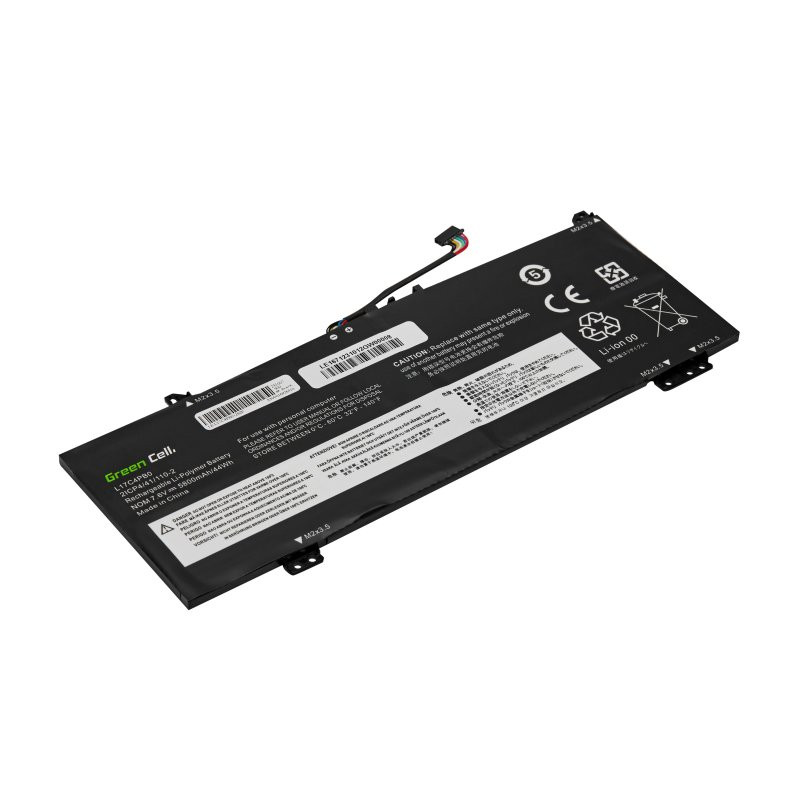 Green Cell (LE167) baterija 5800 mAh,10.8V (7.6V) L17C4PB0 za Lenovo IdeaPad 530S-14ARR 530S-14IKB Yoga 530-14ARR 530-14IKB - Slika 2
