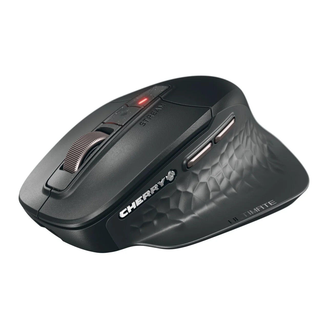 Cherry STREAM ULTIMATE ergonomski miš, crni - Slika 2