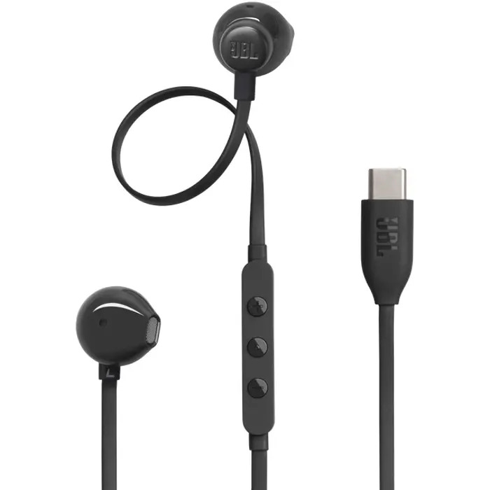 JBL Tune 305C, USB-C, in-ear slušalice, crne - Slika 5