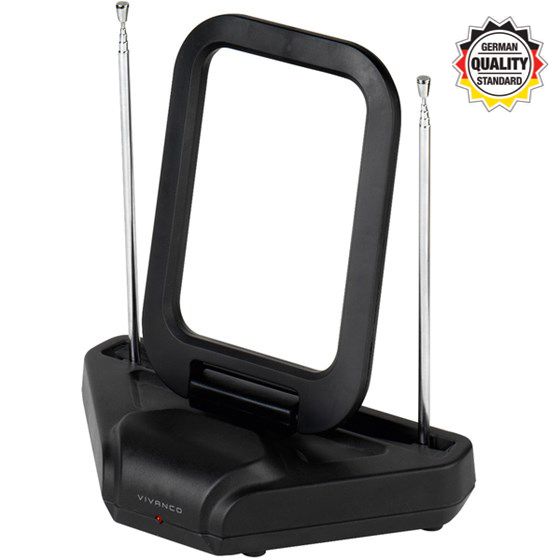 Antena VIVANCO 38883, Full HD, unutarnja, prstenast dizajn, podesiva, LTE Filter - Slika 2