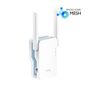 Wireless range extender CUDY RE1200, AC1200 Wi-Fi Mesh Range Extender