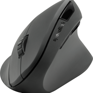 Miš SPEEDLINK Piavo, Vertikalni ergonomski, 1600 dpi, bežični, gumirani, crni