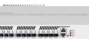 MikroTik Cloud Router Switch 16x 10Gb SFP 1 GbE RJ45 port ROS LVL 6