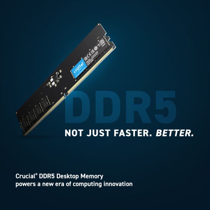 Crucial 16GB DDR5-5600 UDIMM CL46, 1.1V - Slika 2