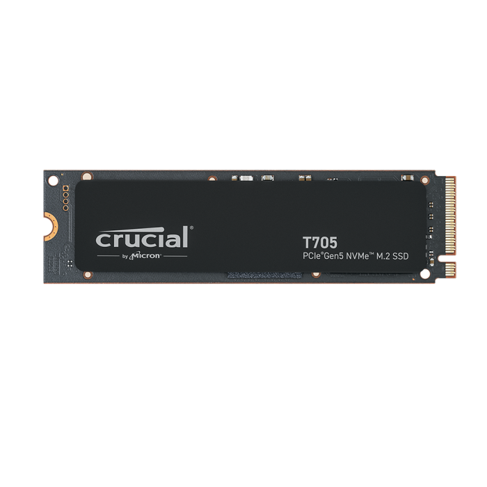 Crucial T500 4TB PCIe Gen4 NVMe M.2 SSD with heatsink